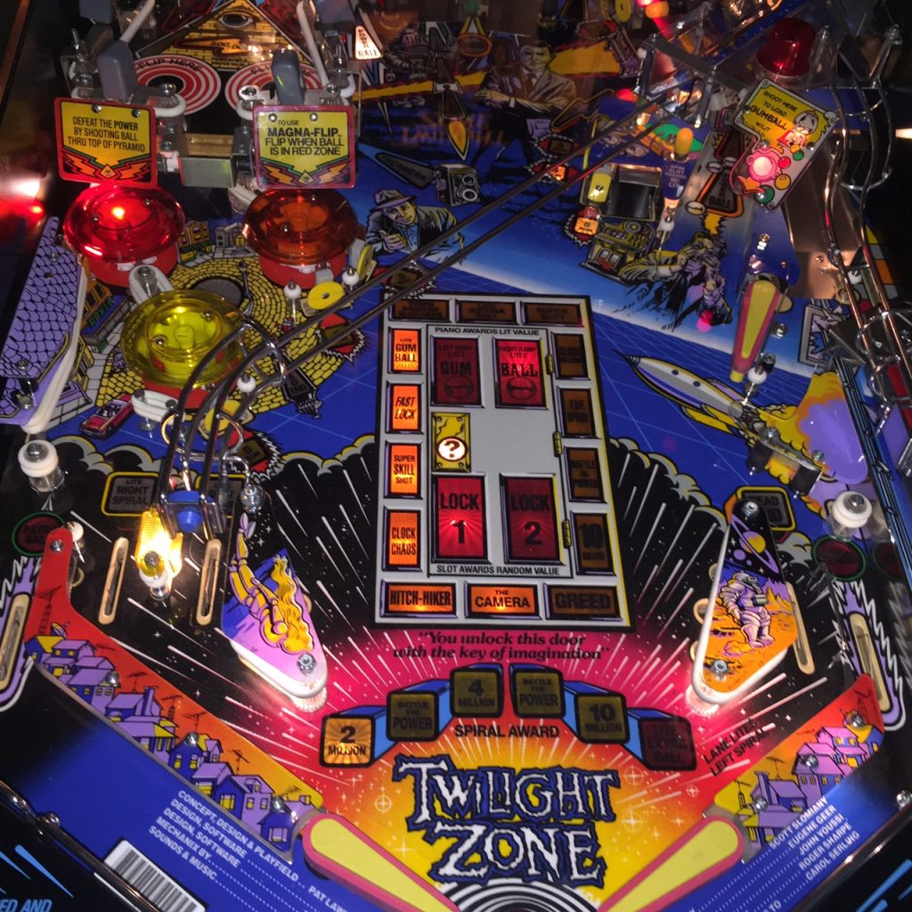 Twilight Zone Bally Pinball Game 5,995