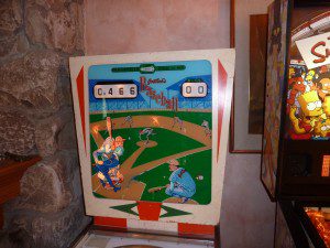 gottlieb first baseball pinball machine