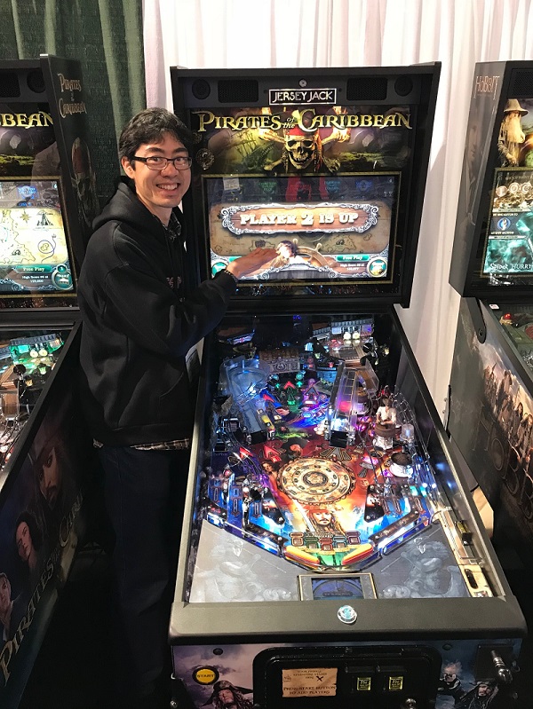 jjp pirates of the caribbean pinball for sale