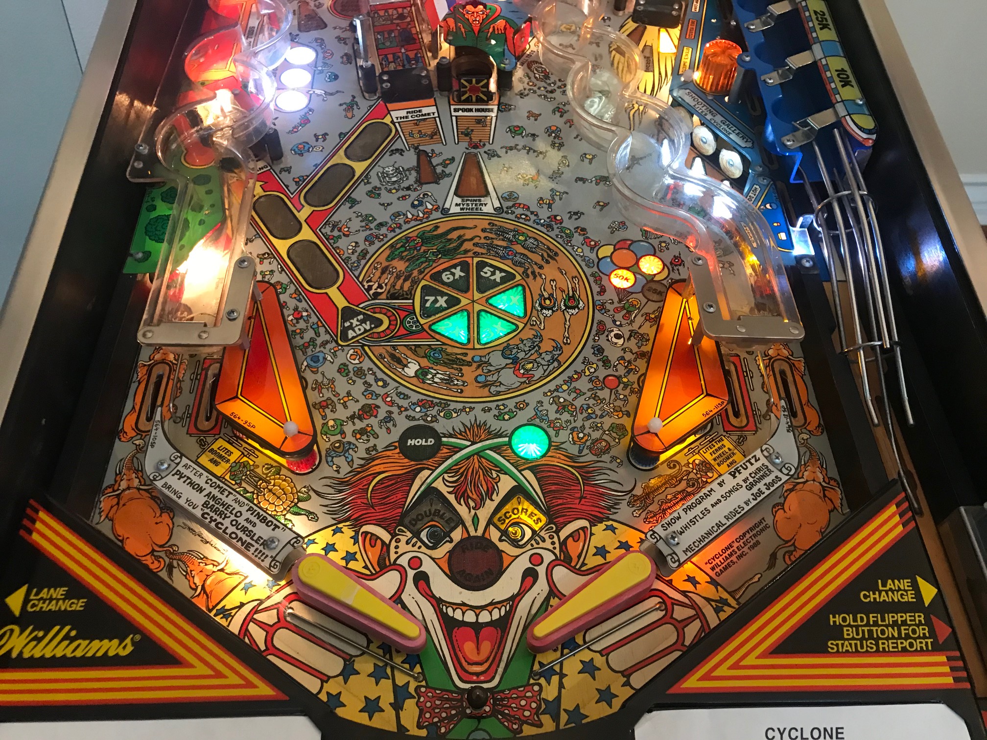 cyclone pinball machine for sale