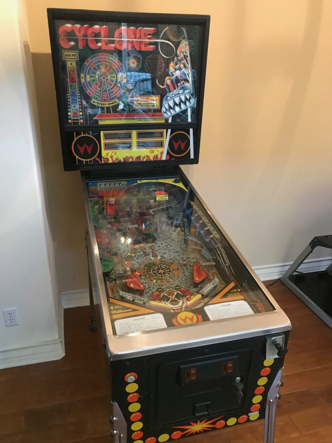Cyclone Pinball Used Pinball Machine Endless Pinball
