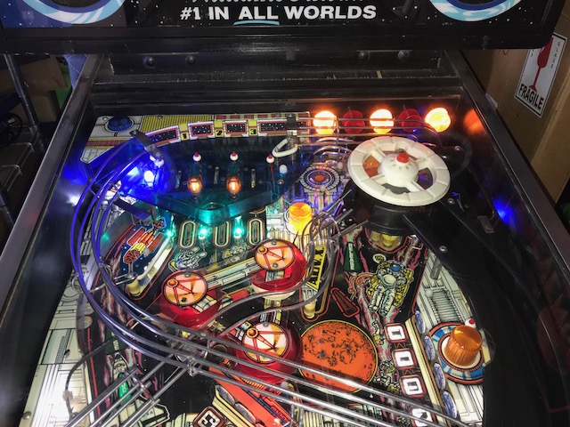 Space Station Pinball Game For Sale