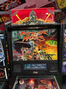 Attack from mars pinball for sale