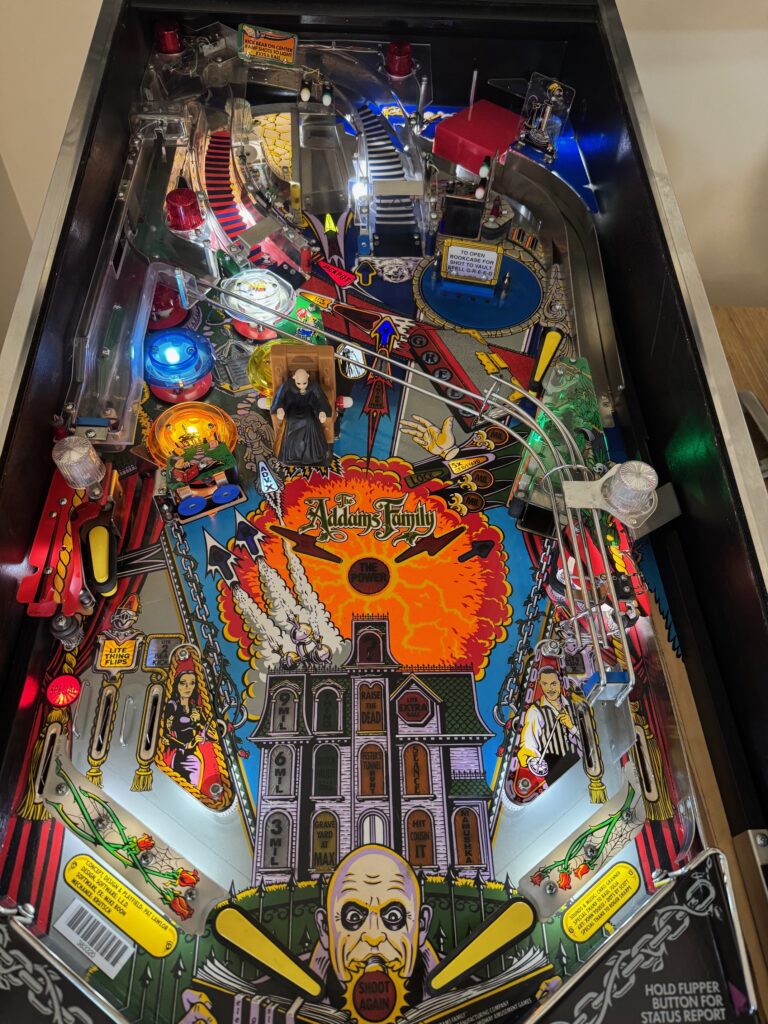 1992 Addams Family Pinball