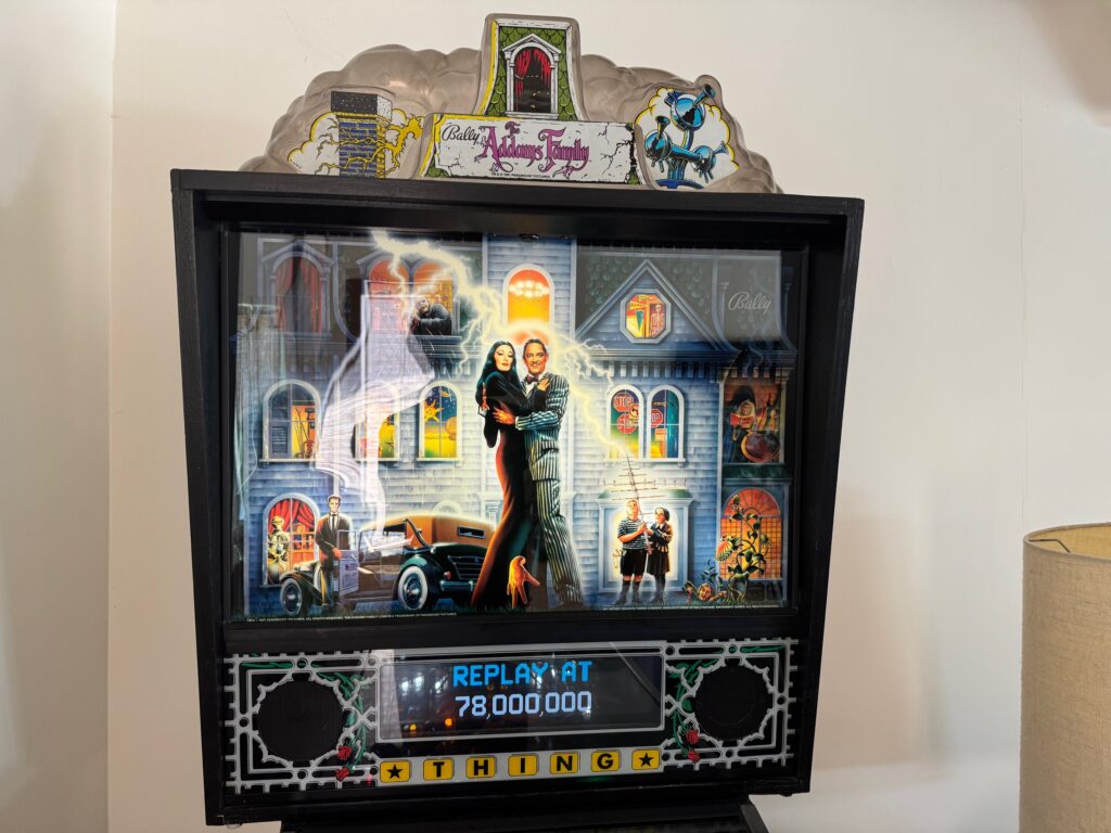 Addams family pinball